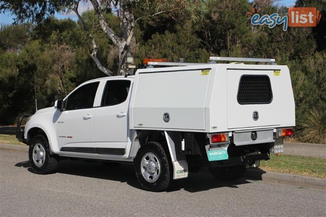 2015 HOLDEN COLORADO LS DUAL CAB RG MY15 CAB CHASSIS