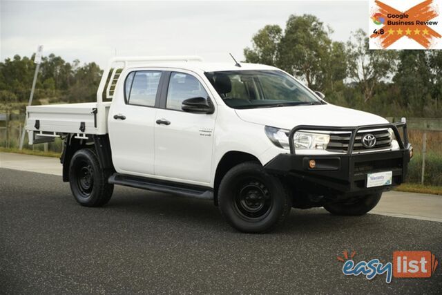 2018 TOYOTA HILUX SR DUAL CAB GUN126R UTILITY