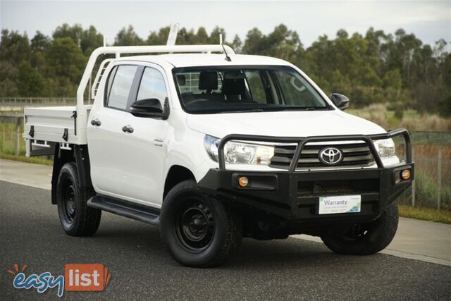 2018 TOYOTA HILUX SR DUAL CAB GUN126R UTILITY