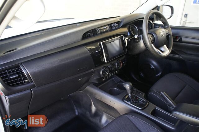 2019 TOYOTA HILUX SR DUAL CAB GUN126R CAB CHASSIS