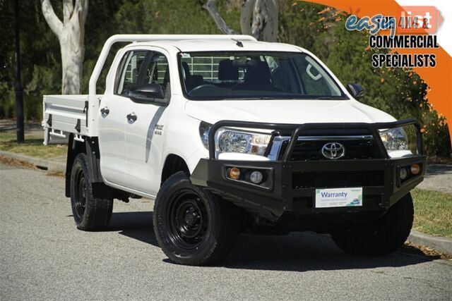 2019 TOYOTA HILUX SR DUAL CAB GUN126R CAB CHASSIS