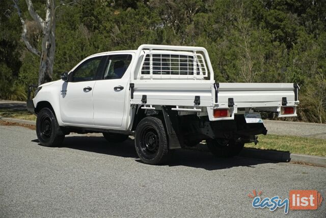 2019 TOYOTA HILUX SR DUAL CAB GUN126R CAB CHASSIS