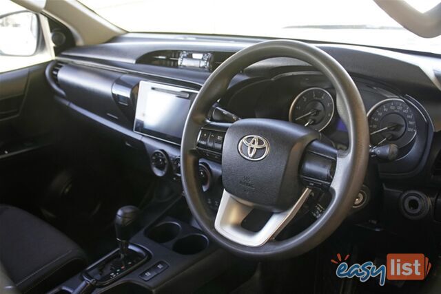 2019 TOYOTA HILUX SR DUAL CAB GUN126R CAB CHASSIS