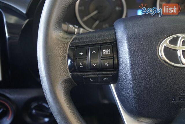 2019 TOYOTA HILUX SR DUAL CAB GUN126R CAB CHASSIS