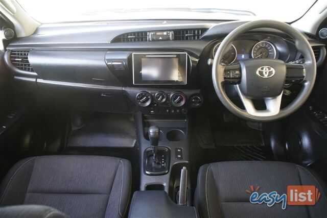 2019 TOYOTA HILUX SR DUAL CAB GUN126R CAB CHASSIS