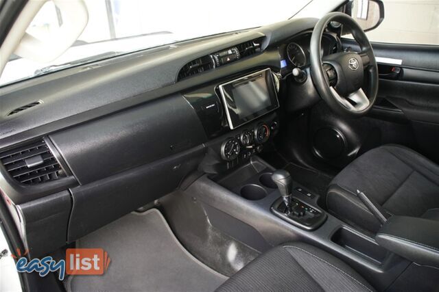 2019 TOYOTA HILUX SR DUAL CAB GUN126R CAB CHASSIS