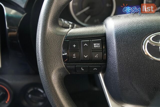 2019 TOYOTA HILUX SR DUAL CAB GUN126R CAB CHASSIS