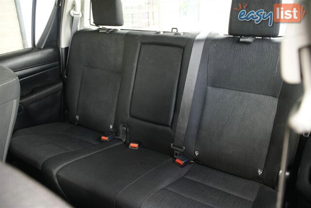 2019 TOYOTA HILUX SR DUAL CAB GUN126R CAB CHASSIS