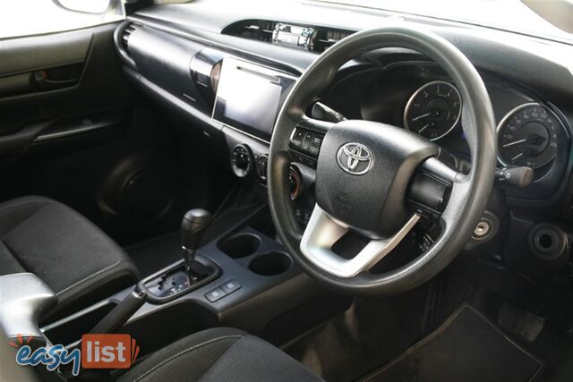 2019 TOYOTA HILUX SR DUAL CAB GUN126R CAB CHASSIS