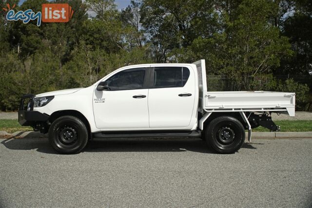 2019 TOYOTA HILUX SR DUAL CAB GUN126R CAB CHASSIS