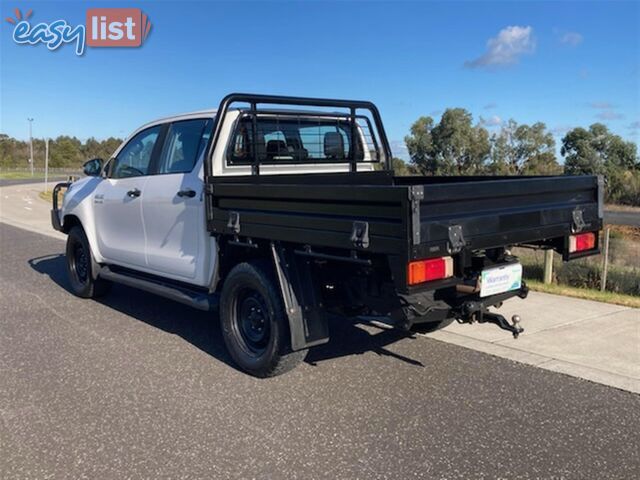 2021 TOYOTA HILUX SR DUAL CAB GUN126R CAB CHASSIS
