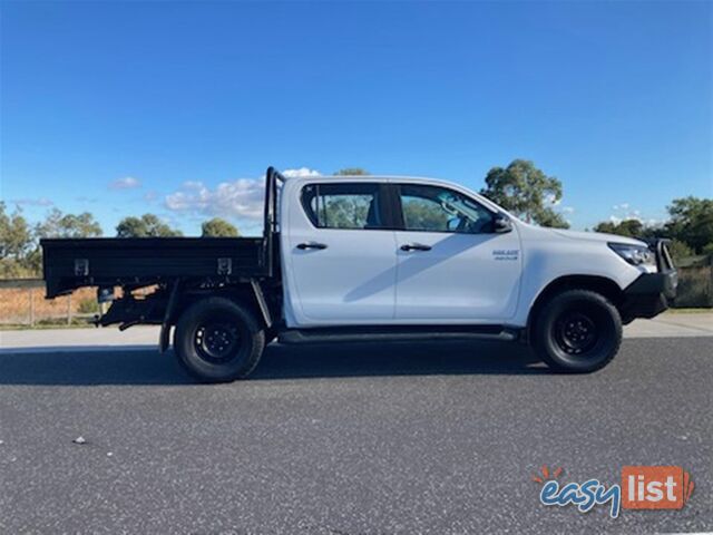 2021 TOYOTA HILUX SR DUAL CAB GUN126R CAB CHASSIS