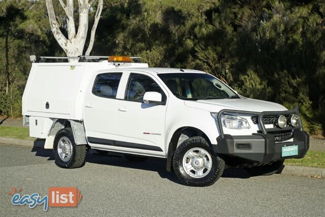 2016 HOLDEN COLORADO LS DUAL CAB RG MY16 CAB CHASSIS