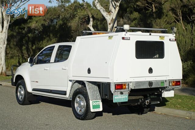 2016 HOLDEN COLORADO LS DUAL CAB RG MY16 CAB CHASSIS