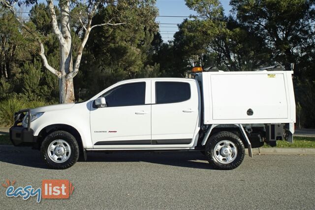 2016 HOLDEN COLORADO LS DUAL CAB RG MY16 CAB CHASSIS