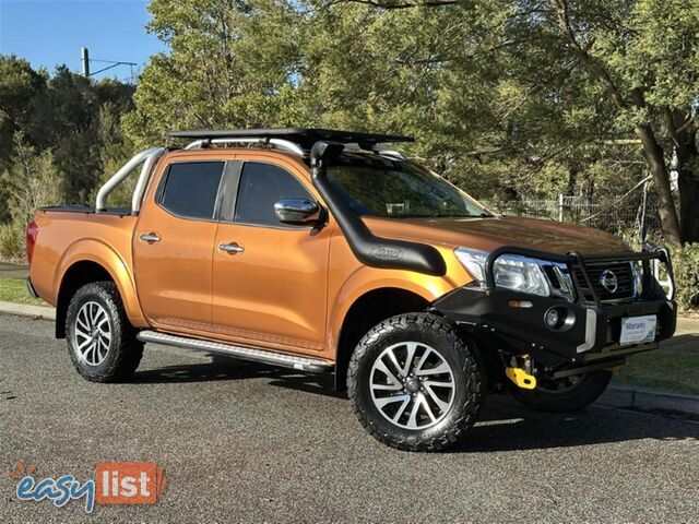 2017 NISSAN NAVARA ST-X DUAL CAB D23 S3 UTILITY