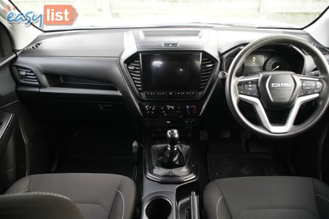 2021 ISUZU D-MAX SX DUAL CAB RG MY22 CAB CHASSIS