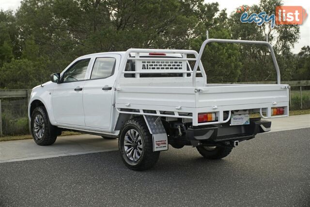 2021 ISUZU D-MAX SX DUAL CAB RG MY22 CAB CHASSIS