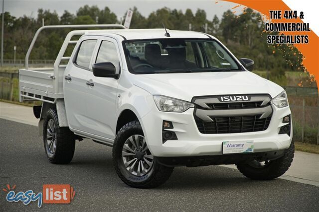 2021 ISUZU D-MAX SX DUAL CAB RG MY22 CAB CHASSIS