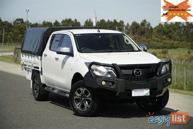 2018 MAZDA BT-50 XTR DUAL CAB UR0YG1 UTILITY