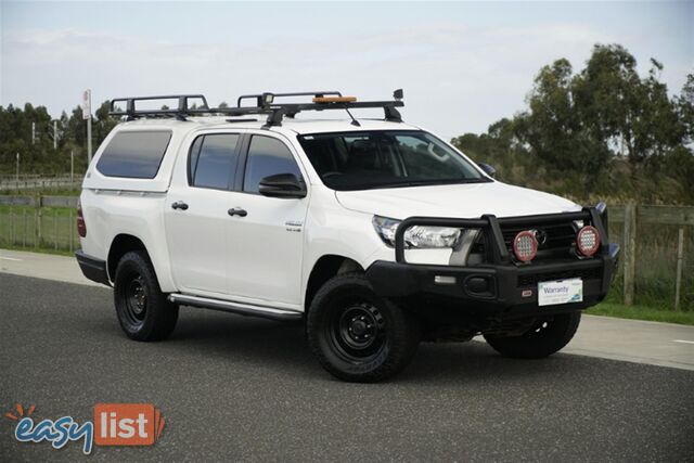 2020 TOYOTA HILUX SR DUAL CAB GUN126R UTILITY