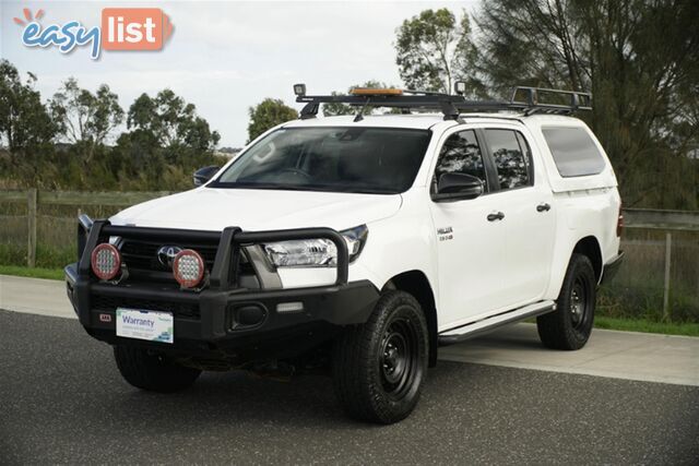 2020 TOYOTA HILUX SR DUAL CAB GUN126R UTILITY