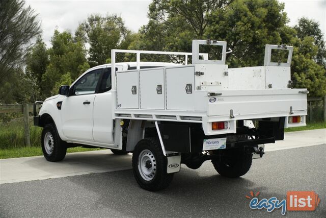 2016 FORD RANGER XL EXTENDED CAB PX MKII CAB CHASSIS