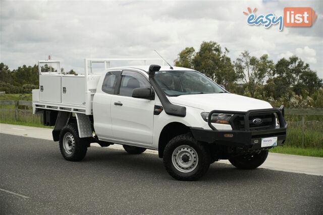 2016 FORD RANGER XL EXTENDED CAB PX MKII CAB CHASSIS