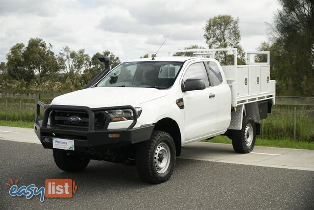 2016 FORD RANGER XL EXTENDED CAB PX MKII CAB CHASSIS