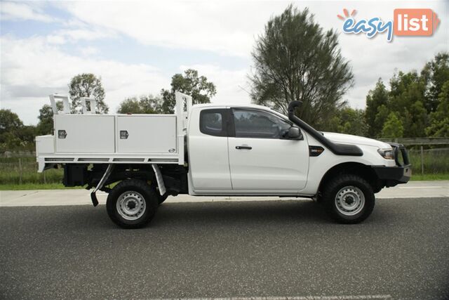 2016 FORD RANGER XL EXTENDED CAB PX MKII CAB CHASSIS