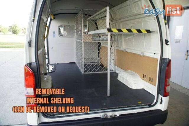 2017 TOYOTA HIACE HIGH ROOF EXTRA LONG KDH221R VAN
