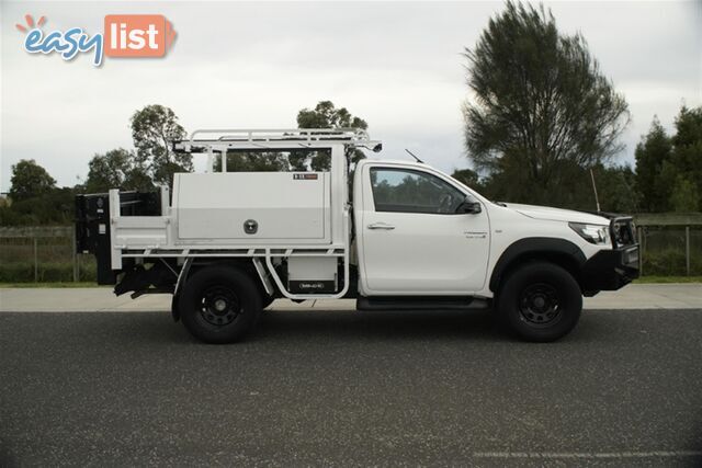 2017 TOYOTA HILUX SR SINGLE CAB GUN126R CAB CHASSIS