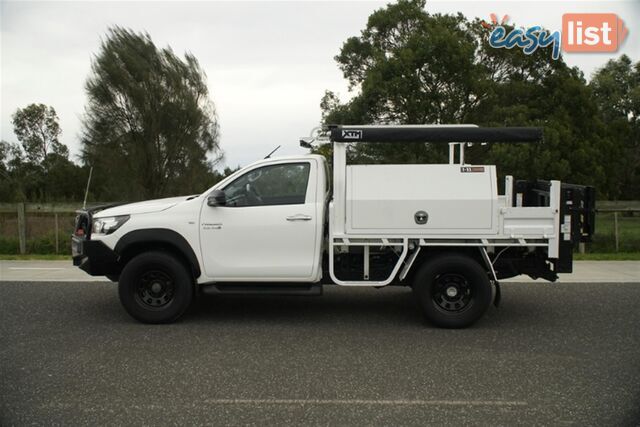 2017 TOYOTA HILUX SR SINGLE CAB GUN126R CAB CHASSIS