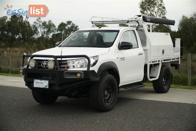 2017 TOYOTA HILUX SR SINGLE CAB GUN126R CAB CHASSIS