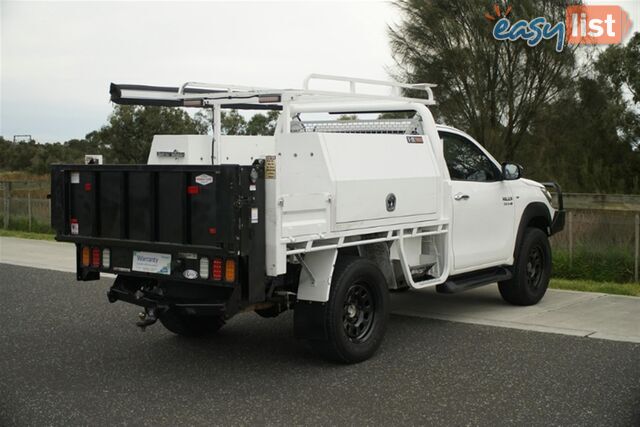 2017 TOYOTA HILUX SR SINGLE CAB GUN126R CAB CHASSIS