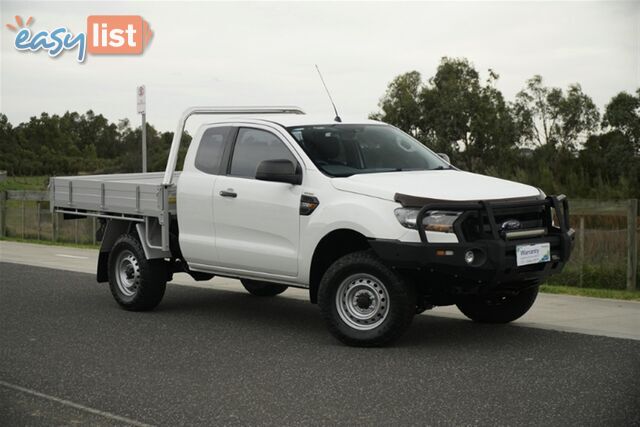 2016 FORD RANGER XL EXTENDED CAB PX MKII CAB CHASSIS