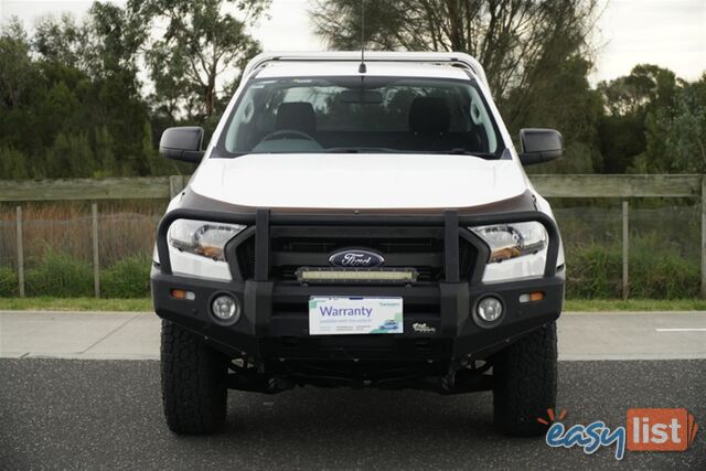 2016 FORD RANGER XL EXTENDED CAB PX MKII CAB CHASSIS