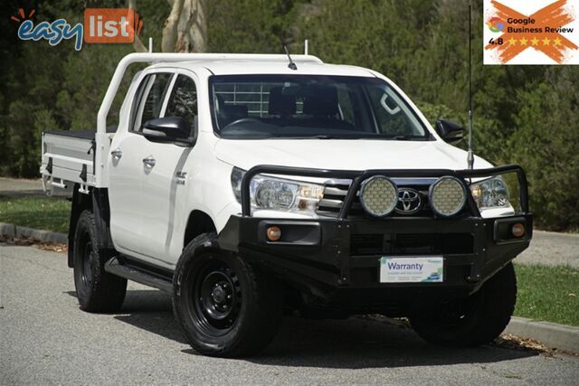 2016 TOYOTA HILUX SR DUAL CAB GUN126R CAB CHASSIS