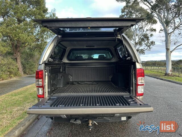 2015 FORD RANGER XLT HI-RIDER DUAL CA PX UTILITY