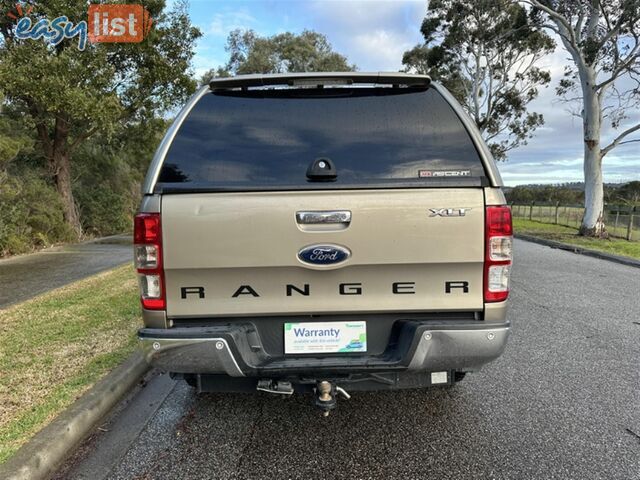 2015 FORD RANGER XLT HI-RIDER DUAL CA PX UTILITY