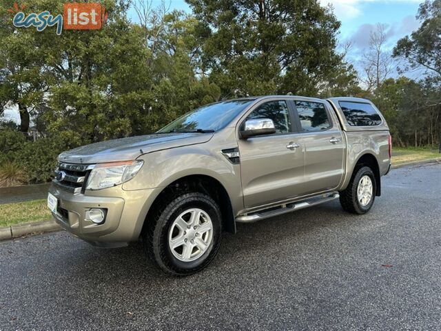 2015 FORD RANGER XLT HI-RIDER DUAL CA PX UTILITY