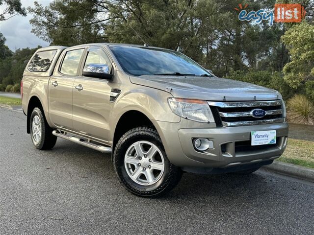 2015 FORD RANGER XLT HI-RIDER DUAL CA PX UTILITY