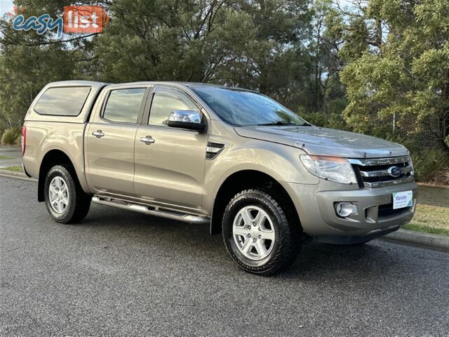 2015 FORD RANGER XLT HI-RIDER DUAL CA PX UTILITY