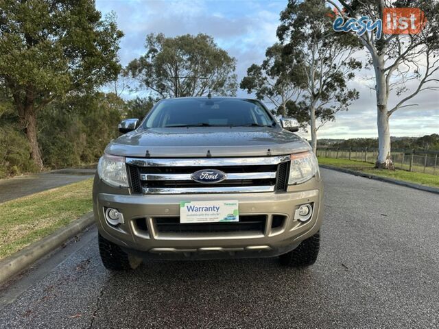 2015 FORD RANGER XLT HI-RIDER DUAL CA PX UTILITY