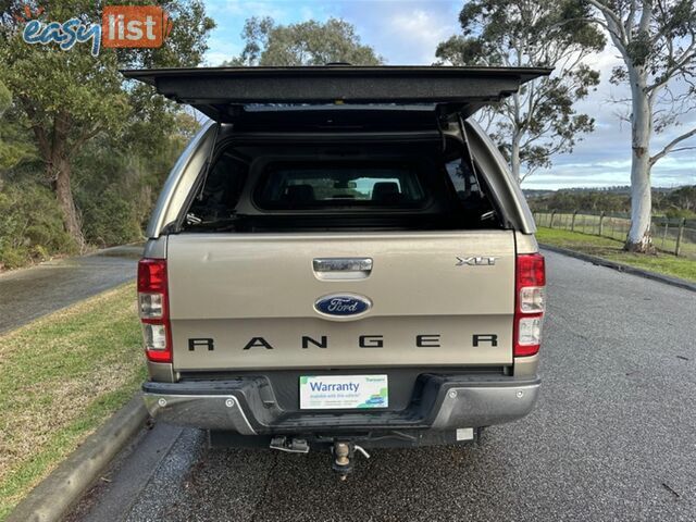 2015 FORD RANGER XLT HI-RIDER DUAL CA PX UTILITY