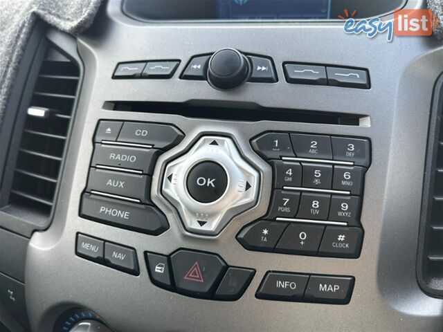 2015 FORD RANGER XLT HI-RIDER DUAL CA PX UTILITY