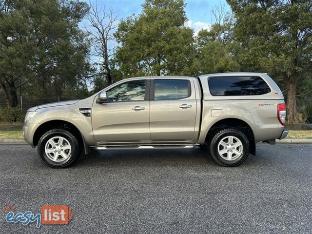 2015 FORD RANGER XLT HI-RIDER DUAL CA PX UTILITY