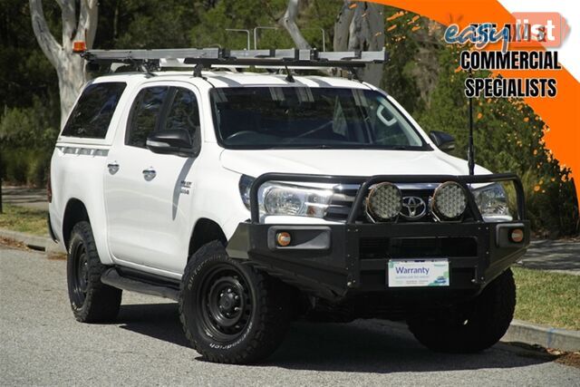 2015 TOYOTA HILUX SR DUAL CAB GUN126R CAB CHASSIS