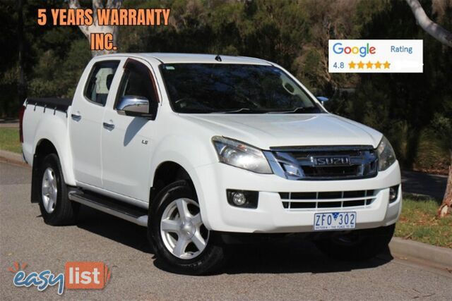 2012 ISUZU D-MAX LS HIGH RIDE DUAL CA MY12 UTILITY