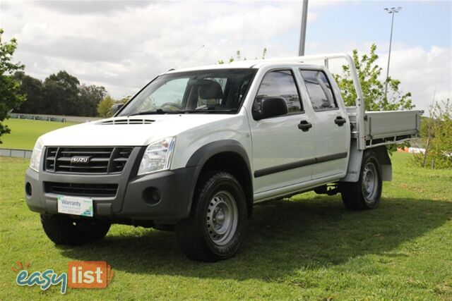 2009 ISUZU D-MAX SX DUAL CAB MY09 CAB CHASSIS